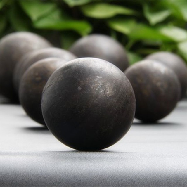 Forged grinding balls